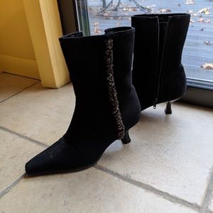 Stuart Weitzman Black Booties